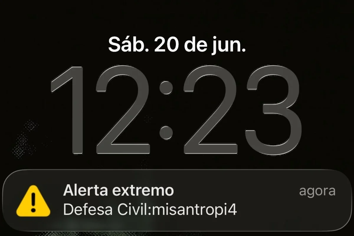 O que é 'misantropia'? Entenda o significado da palavra que apareceu em alerta da Defesa Civil Nacional
