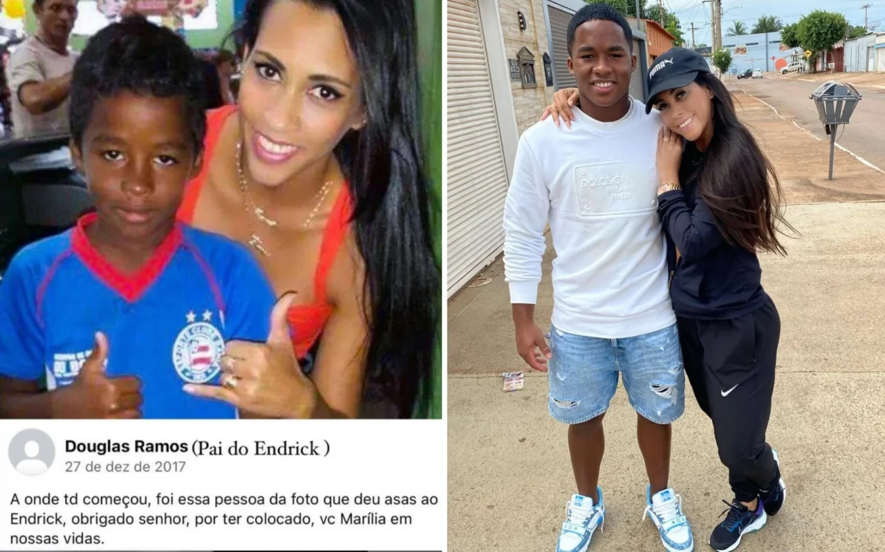 Ex-técnica de Endrick revela que pai do jogador não tinha condições de pagar mensalidade de R$ 20: 'Falei que não ia precisar'